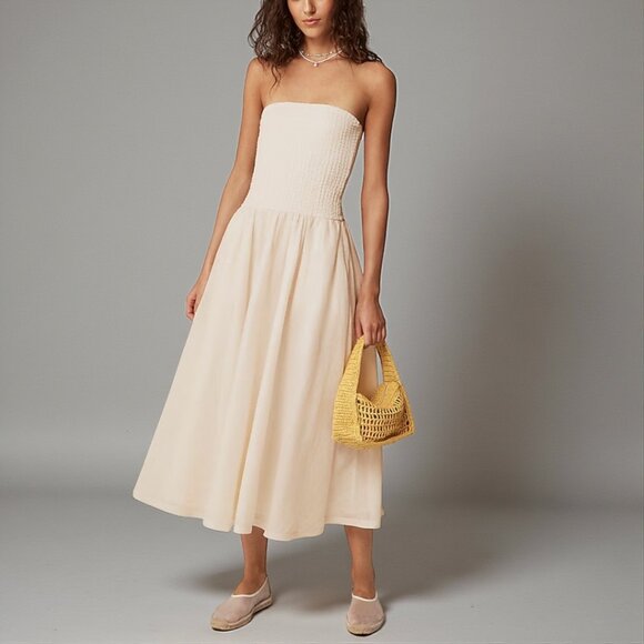 J. Crew Strapless mixy dress Size XXS - Picture 1 of 11